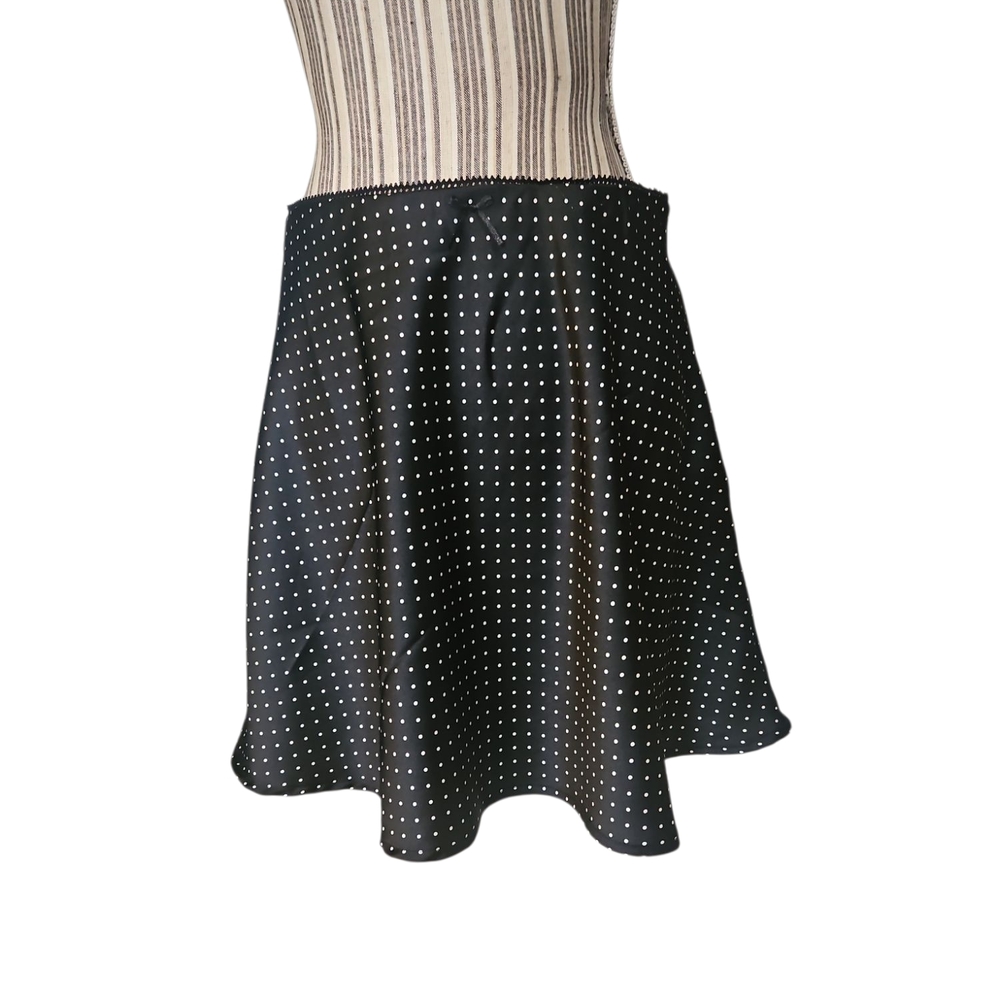 Black Polka Dot Skirt